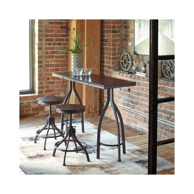 Rent To Own Ashley 3 Piece Odium Bar Table Set With 2 Stools At Aaron S Today