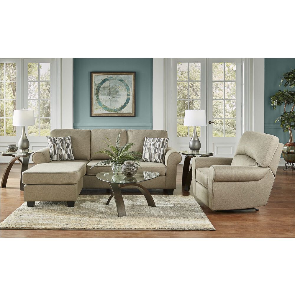 Amalfi Living Room Sets 2Piece Hayden Chaise Sofa and