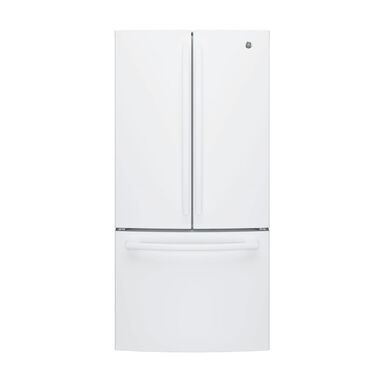 Rent To Own Ge Appliances 18 6 Cu Ft Energy Star Counter Depth French Door Refrigerator White At Aaron S Today