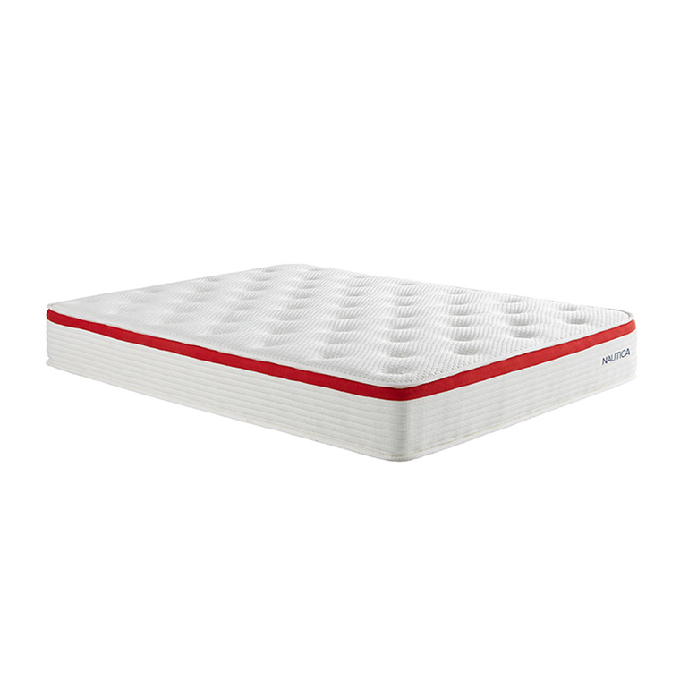 10" Tight Top Medium Full Hybrid Boxed Mattress w/ Foundation & Protectors