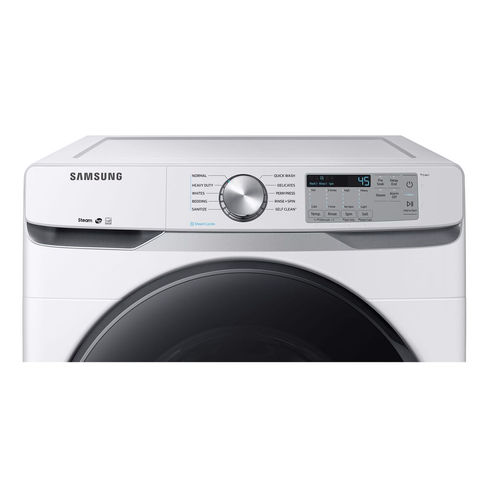 Rent To Own Samsung Appliances 4 5 Cu Ft Energy Star Front Load Steam Washer 7 5 Cu Ft Gas Steam Dryer With Pedestals At Aaron S Today