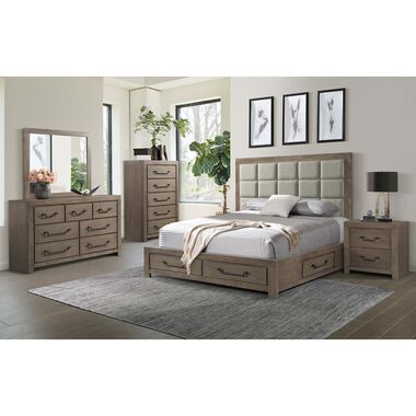 Rent To Own Lane 6 Piece Urban Swag Queen Set W Storage At Aaron S