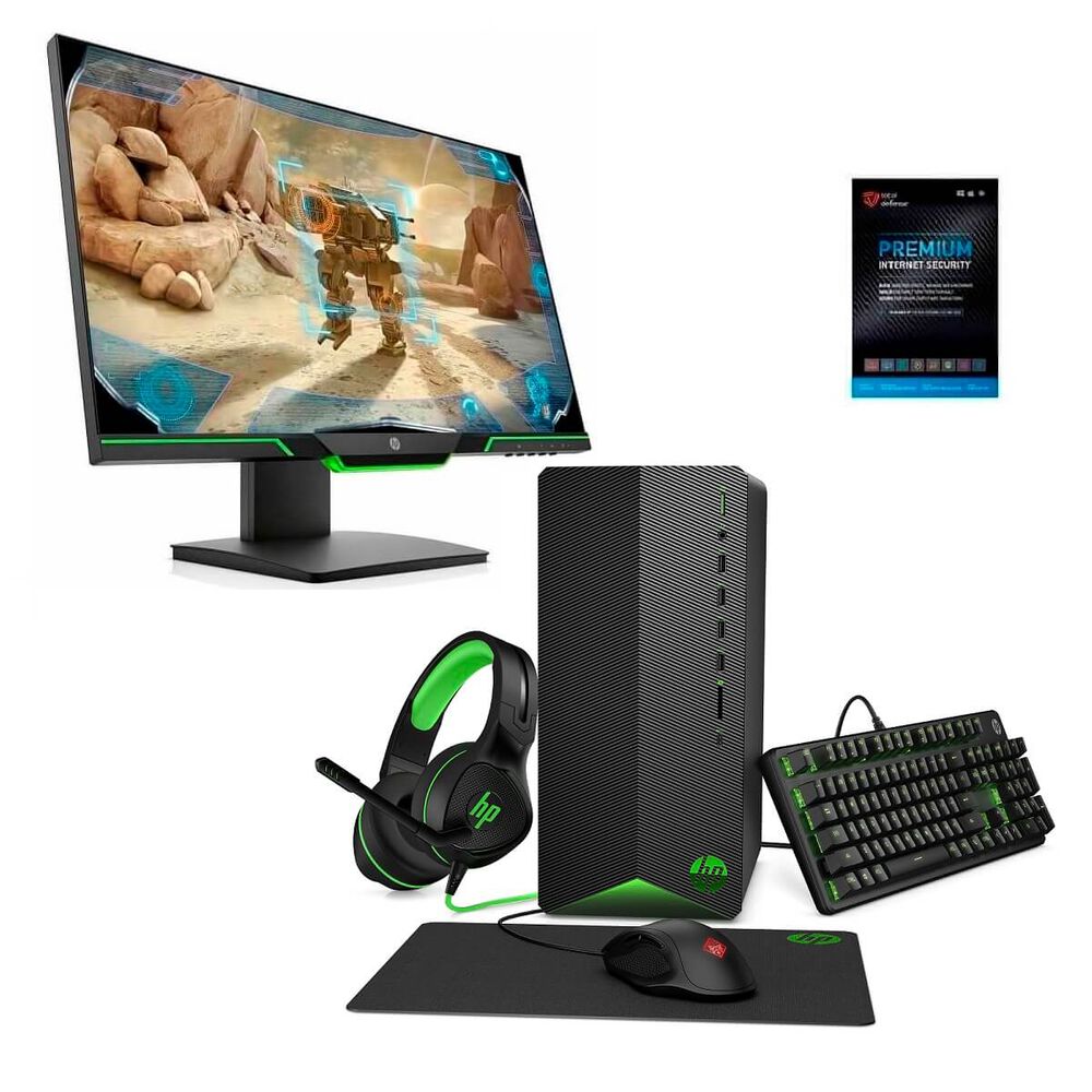 Rent To Own Hp Pavilion Gaming Desktop W Amd Ryzen 5 Cpu 25 Gaming Monitor Total Defense Internet Security At Aaron S Today