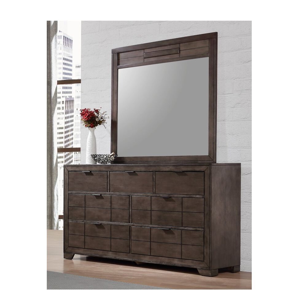 Rent To Own Elements International 9 Piece Logic Queen Bedroom