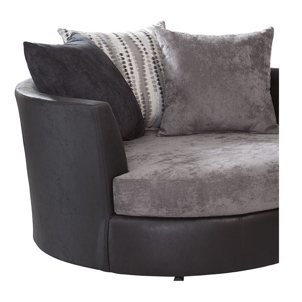 Rent to Own Woodhaven Jamal Swivel Barrel Chair at Aaron's today!