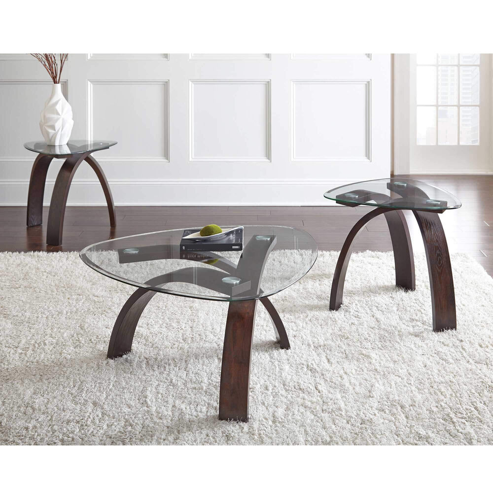 Rent To Own Steve Silver 3 Piece Pitman Cocktail End Tables