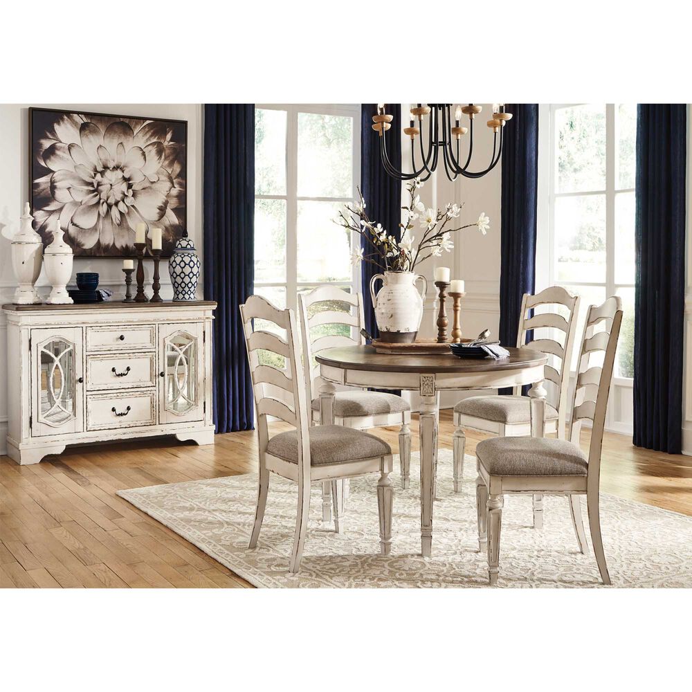 Rent To Own Ashley 6 Piece Realyn Dining Room Collection With