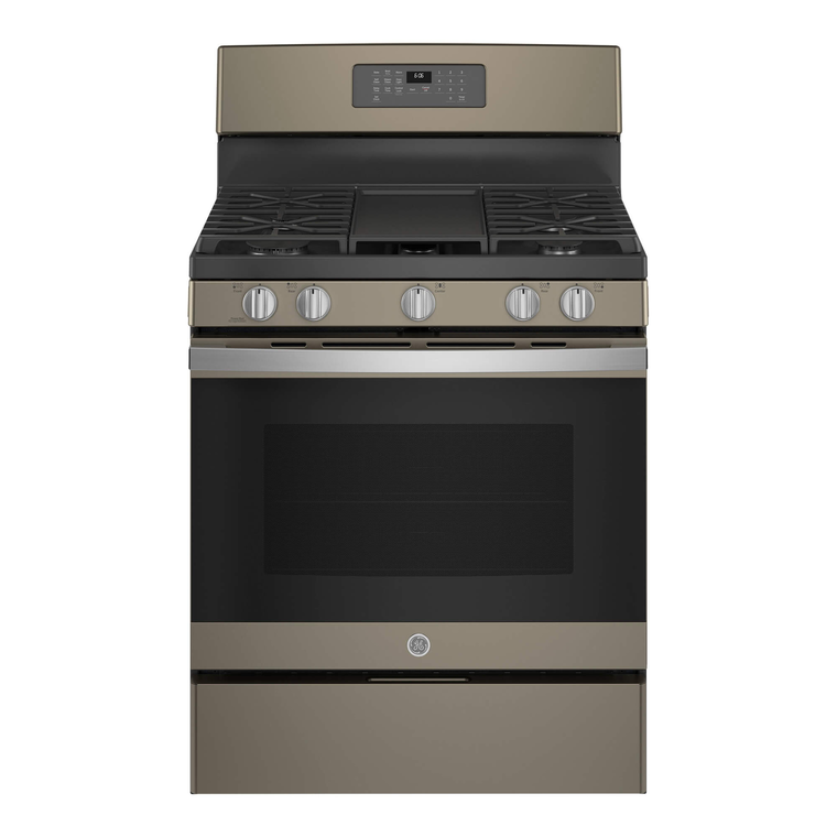 5.0 cu. ft. Self Clean 5 Burner Gas Range - Slate