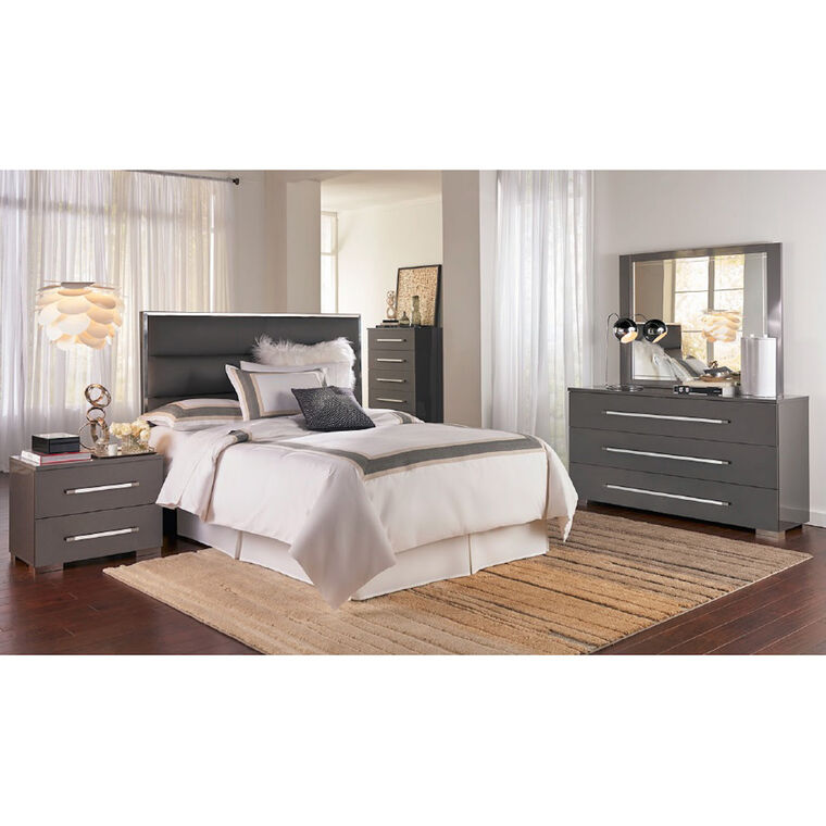 ideaitalia bedroom groups 5-piece dimora ii queen bedroom collection