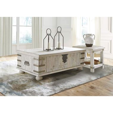 carynhurst cocktail piece end table ashley