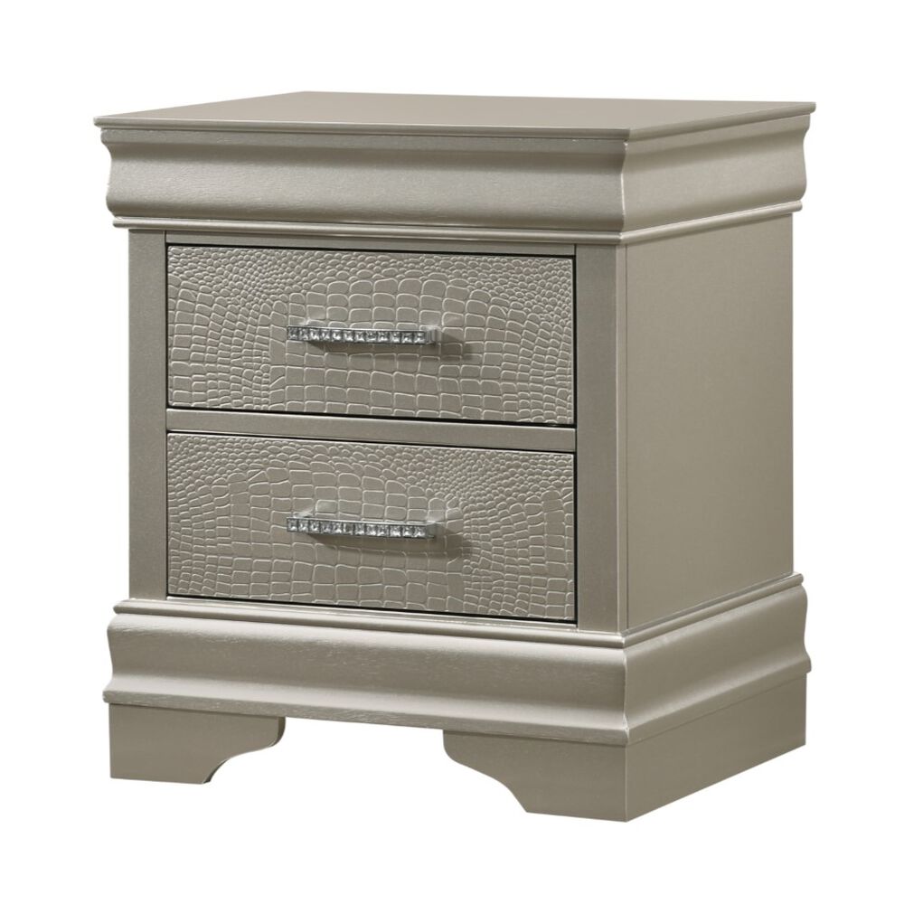 Rent To Own Crown Mark Inc 7 Piece Amalia Queen Bedroom At