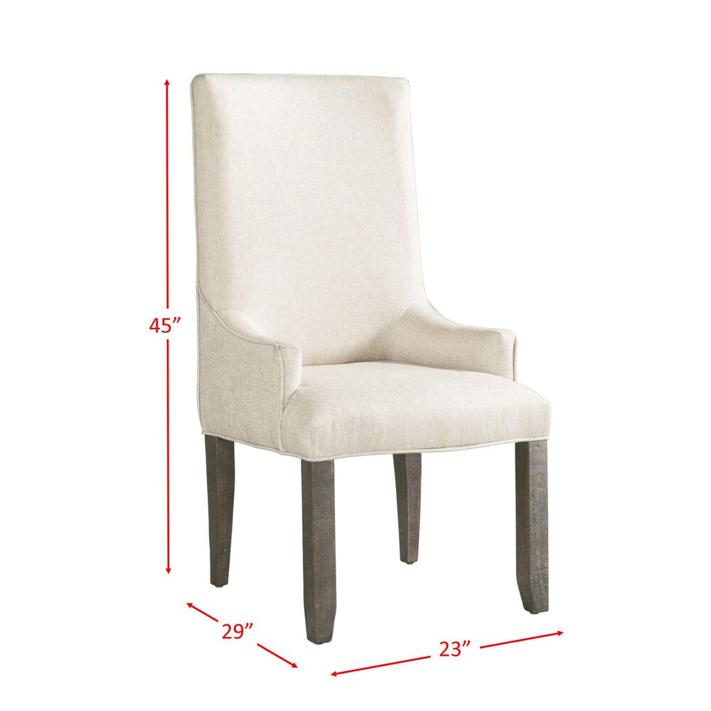Rent To Own Elements International 7 Piece Finn Dining Room