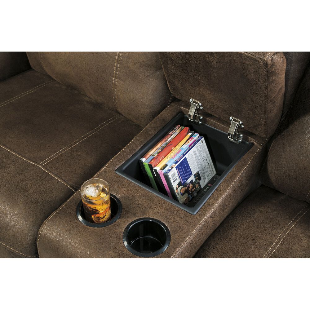 Rent To Own Ashley 2 Piece Austere Living Room Collection Brown