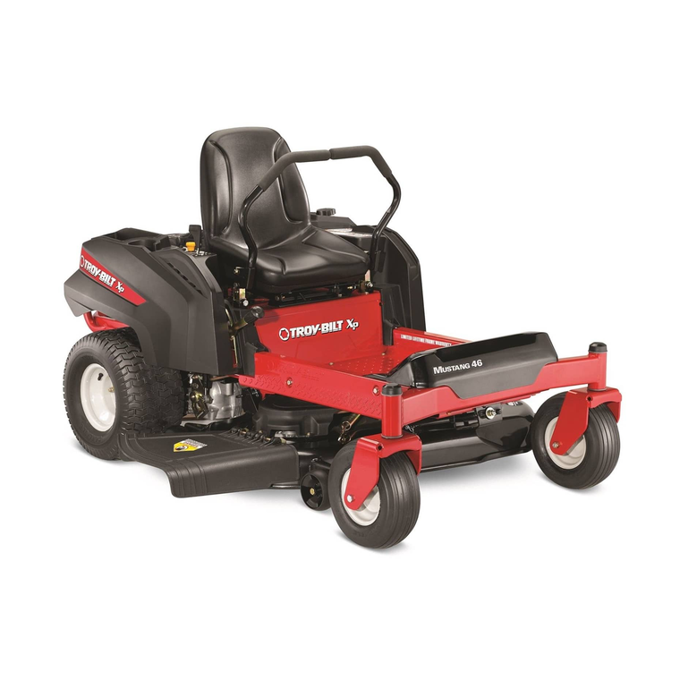 Troy-Bilt Outdoor Power Mustang 46" Twin Blade Zero-Turn ...