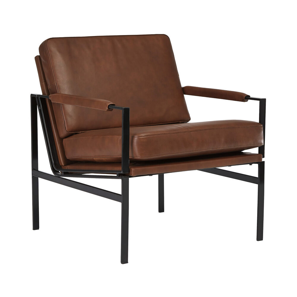 Rent to Own Ashley Puckman Accent Chair Brown at Aaron's