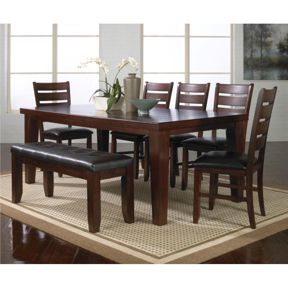 Liberty Furniture Lawson 6 Piece Rectangular Table Set Royal