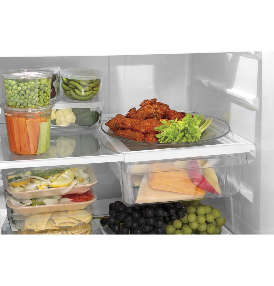 Rent To Own Ge Appliances 17 5 Cu Ft Top Mount Refrigerator White At Aaron S Today