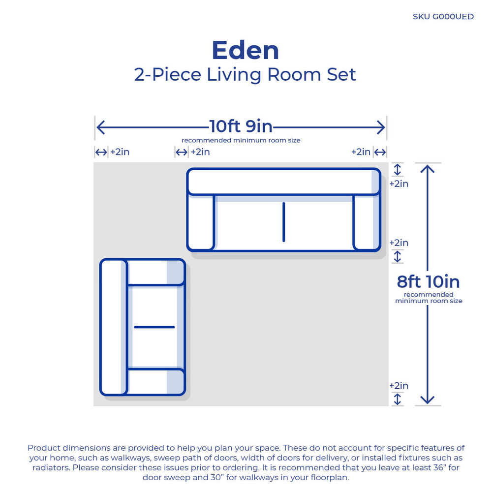 Rent To Own Lane 2 Piece Eden Sofa Loveseat At Aaron S Today