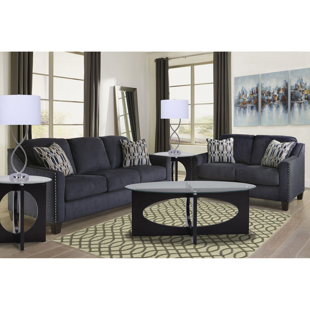 Rent To Own Ashley 7 Piece Creeal Heights Living Room Collection