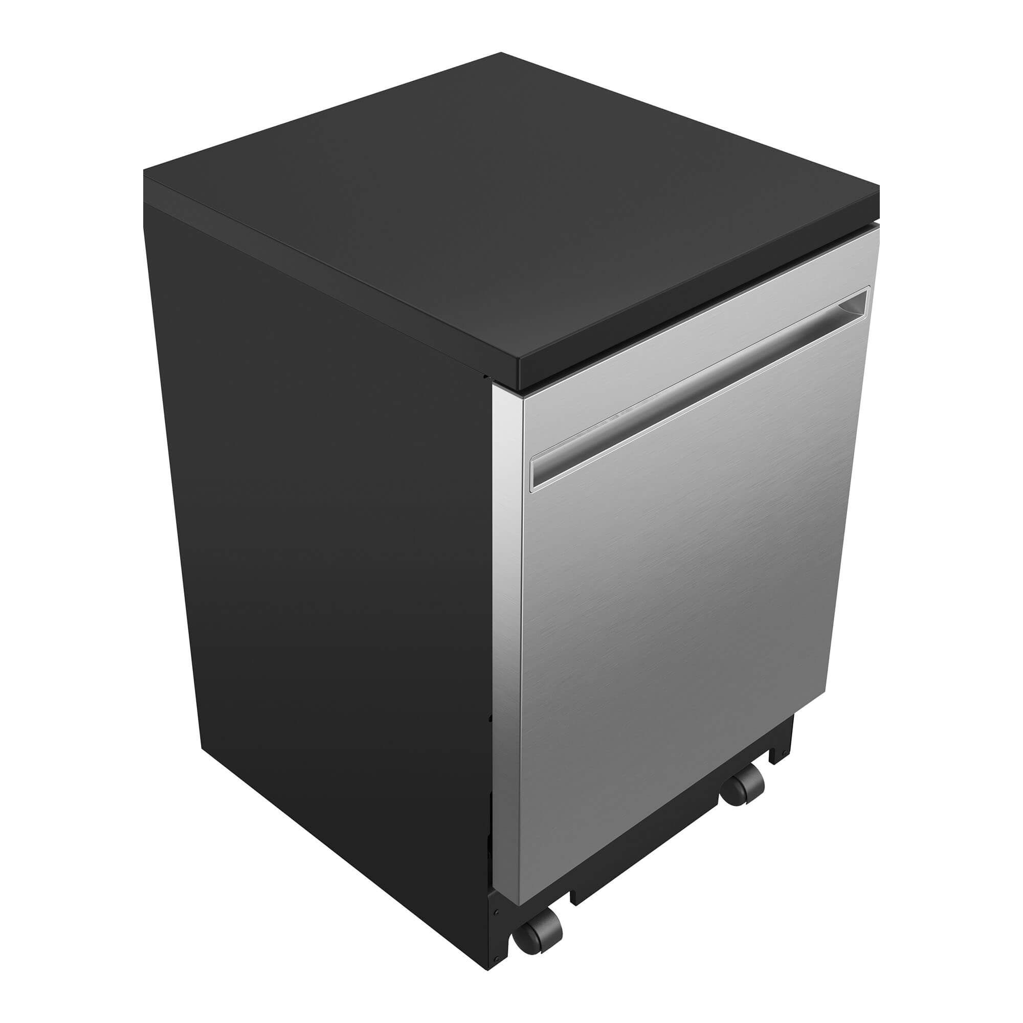 stainless steel portable dishwasher 24