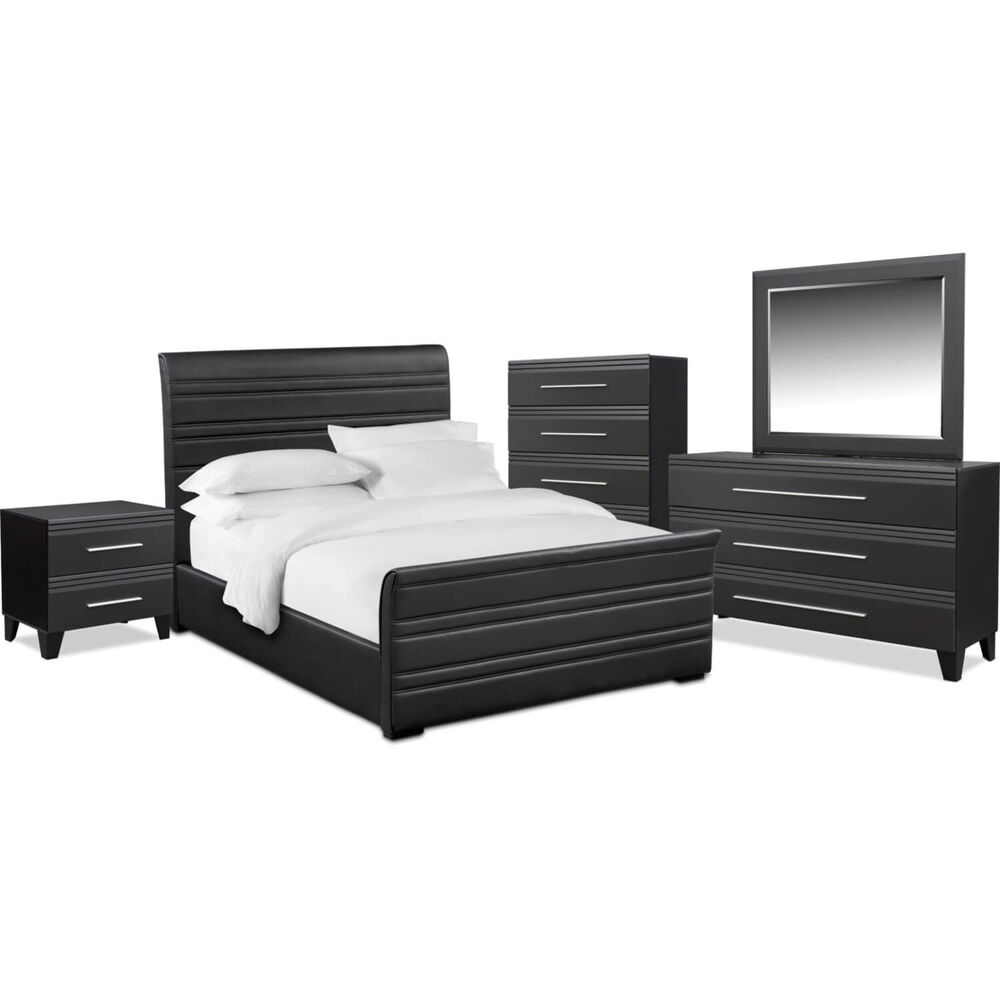 Rent To Own Ideaitalia 7 Piece New Deal Queen Bedroom Collection At Aaron S Today