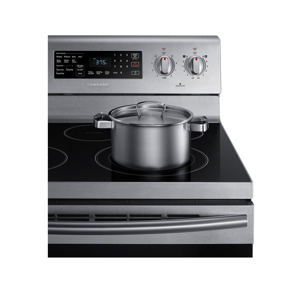 Rent To Own Samsung Appliances 5 9 Cu Ft Convection Oven Ceramic Cooktop Electric Range Stainless At Aaron S Today