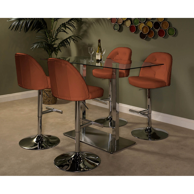 5-Piece High Country Archer Dining Set - Saddle