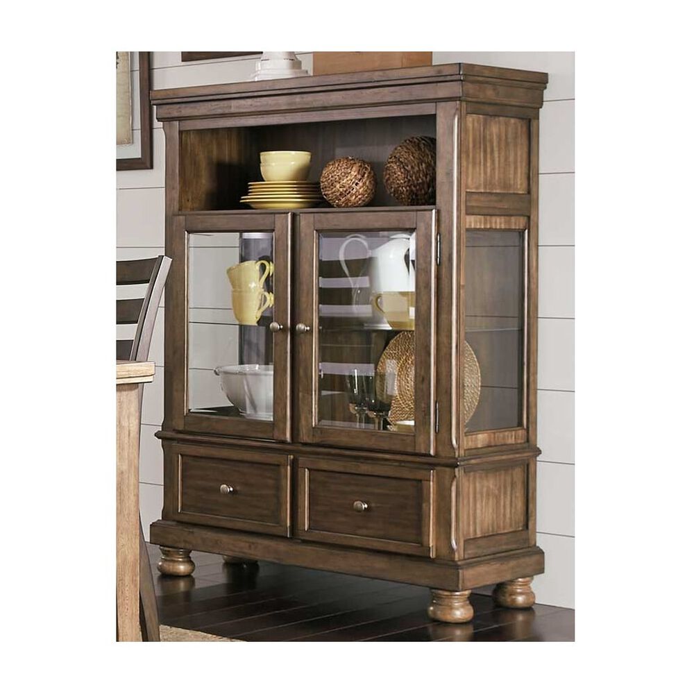 Rent To Own Ashley 6 Piece Flynnter Dining Room Collection With