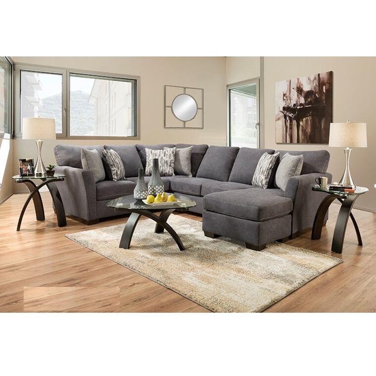 Modern Aarons Living Room Furniture with Simple Decor
