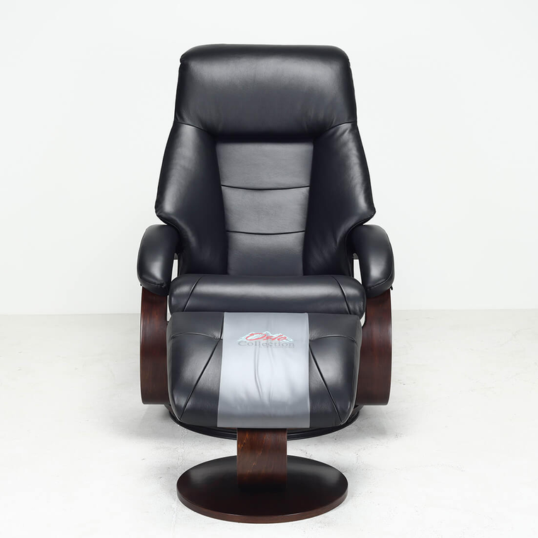 black recliner