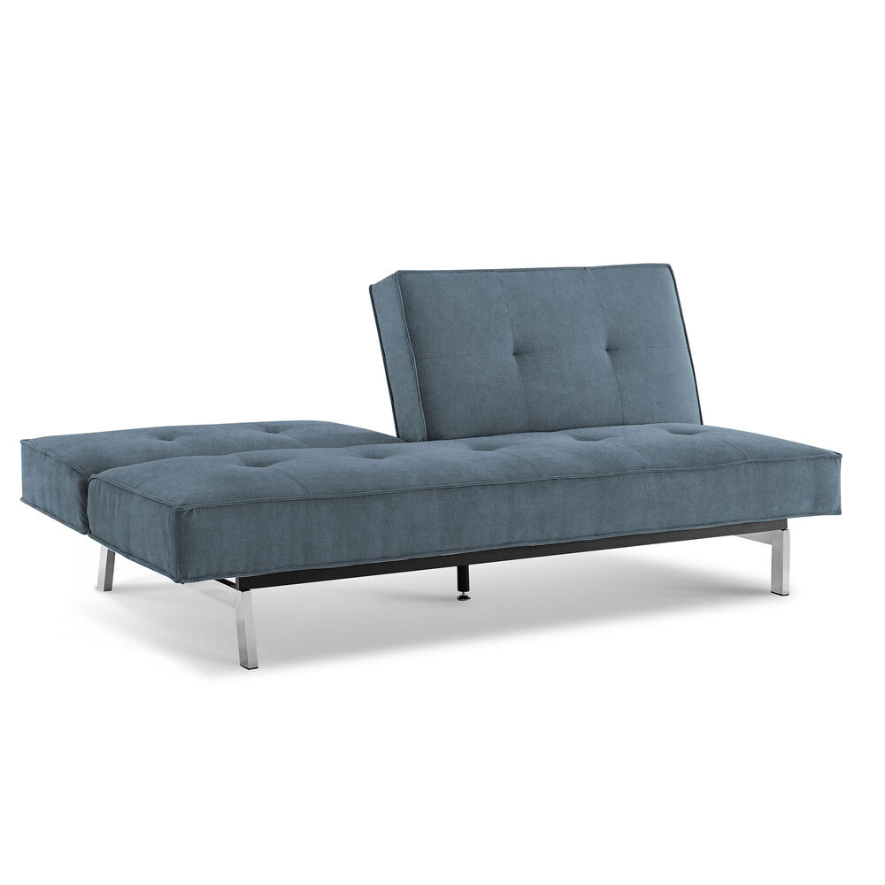 Rent To Own Sealy Sofa Convertibles Anson Split Back Convertible Sofa Blue At Aaron S Today