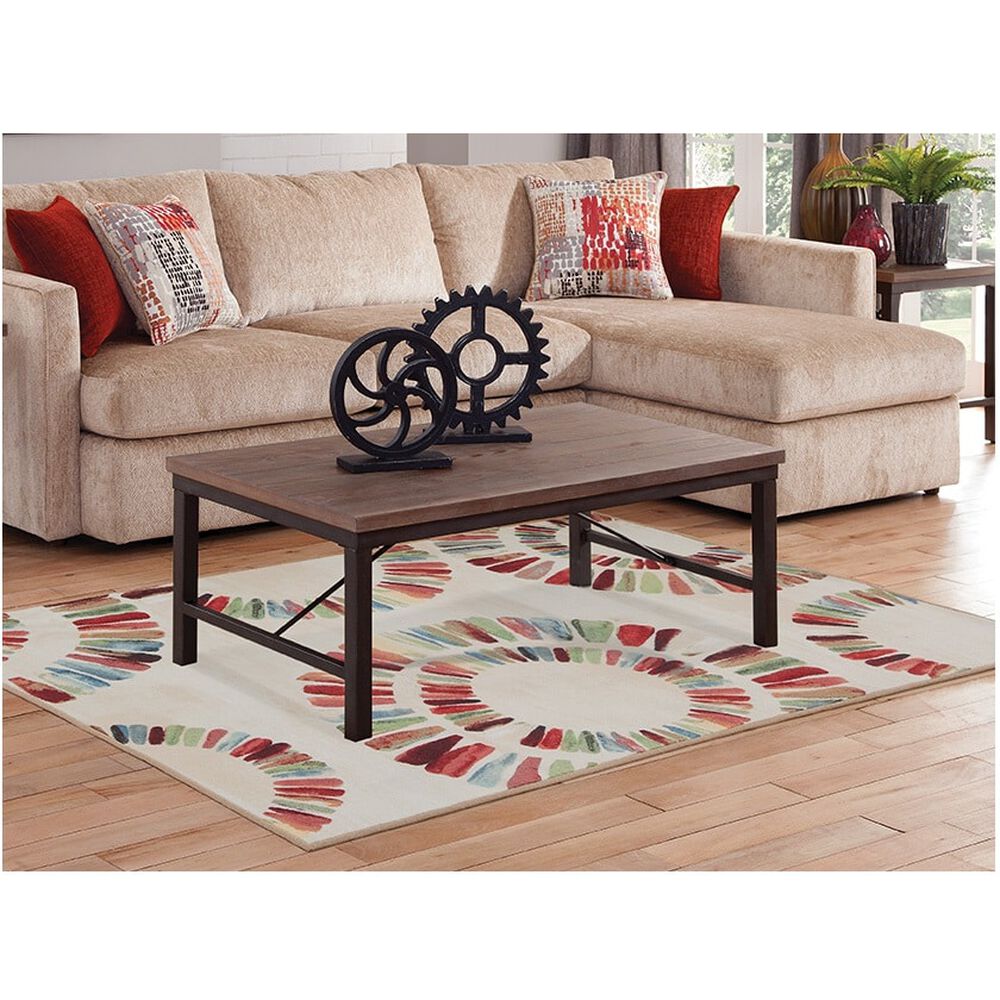 Rent To Own Woodhaven 8 Piece Cassie Chaise Sofa Sectional Living