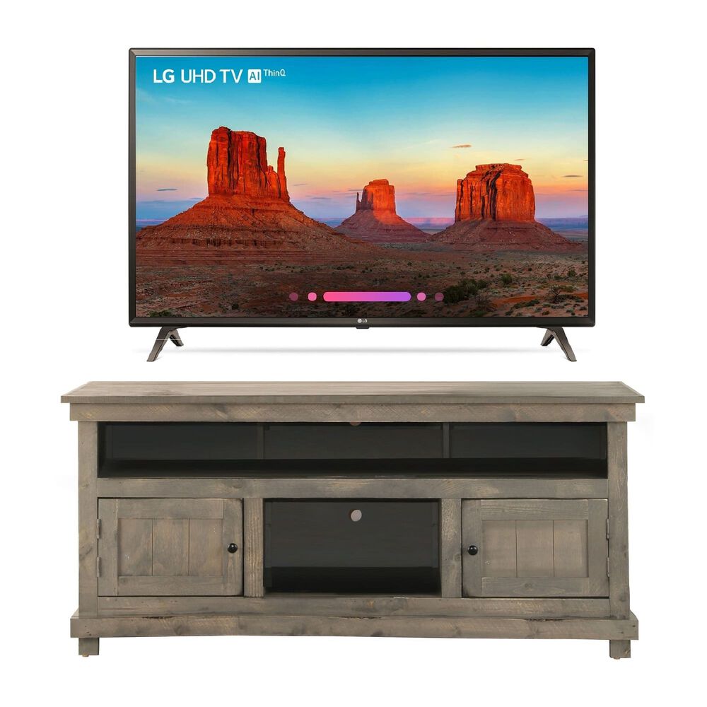 Lg Electronics Tvs 65 Class 64 5 Diag Smart 4k Uhd Tv 60 Lg Electronics Tvs 65 Class 64 5 Diag Smart 4k Uhd Tv 60 Grey Rustic Stand Bundle