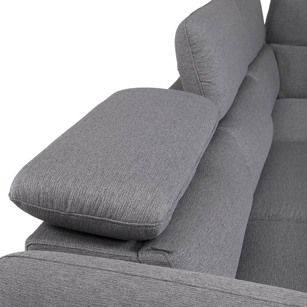 Rent To Own Amalfi 3 Piece Avery Sectional Chaise Sleeper Sofa With Storage Ottoman At Aaron S Today