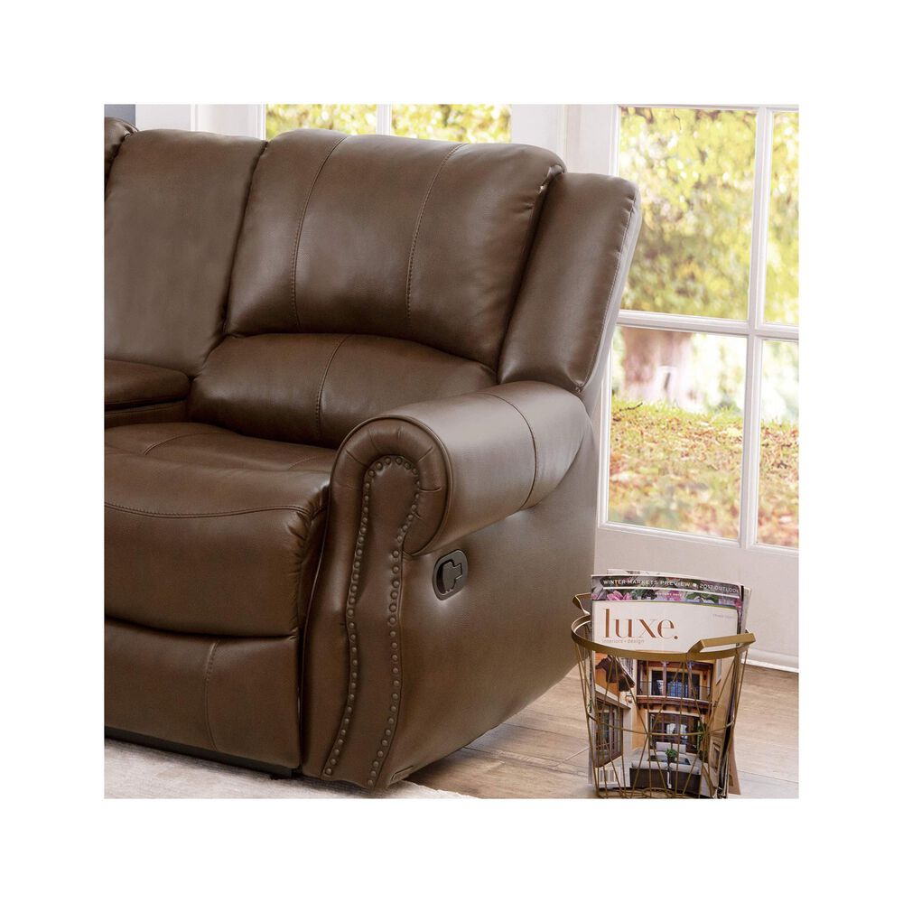 Rent To Own Abbyson Living Calabasas Faux Leather Sofa At Aaron S