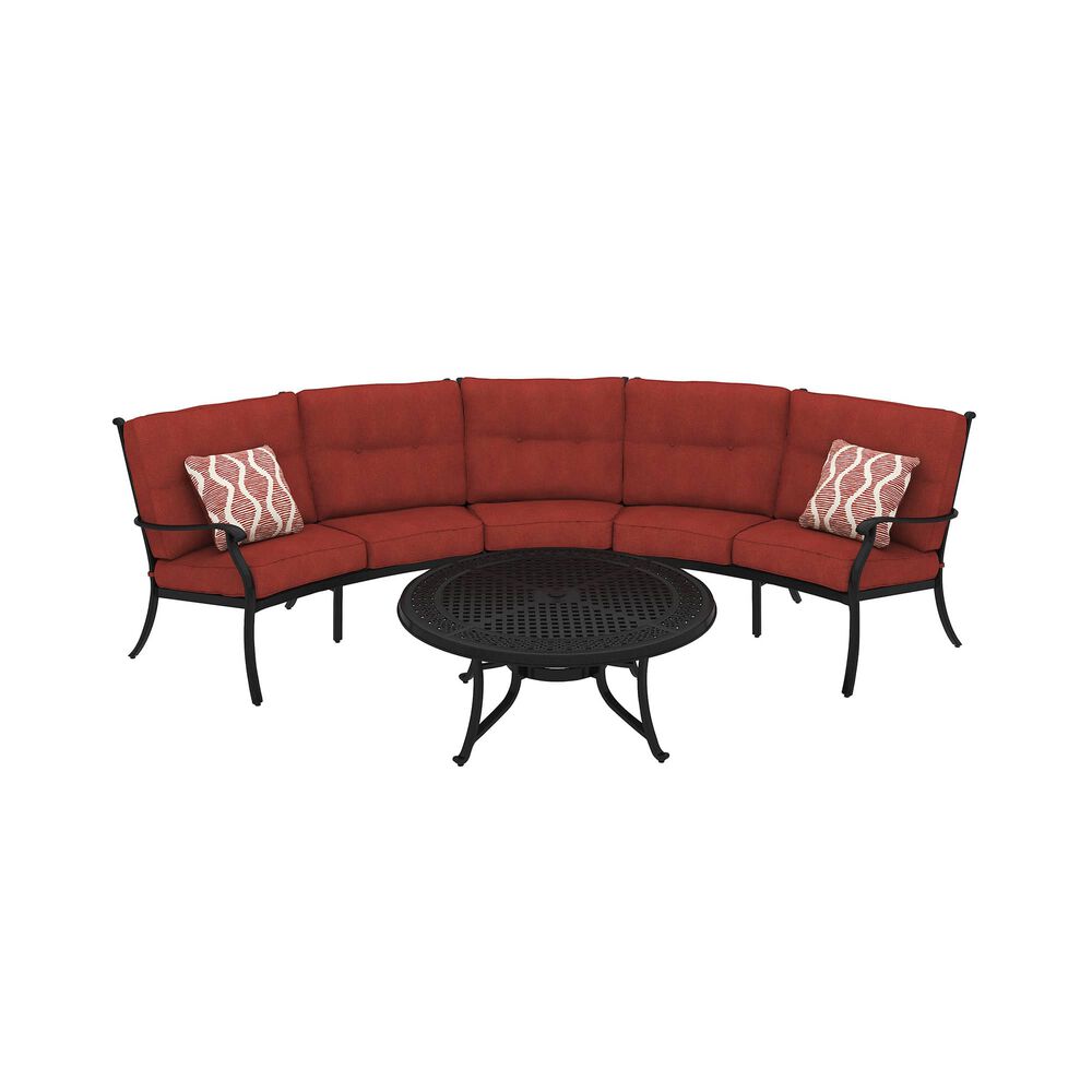 Rent To Own Ashley 4 Piece Burnella Patio Set At Aaron S Today