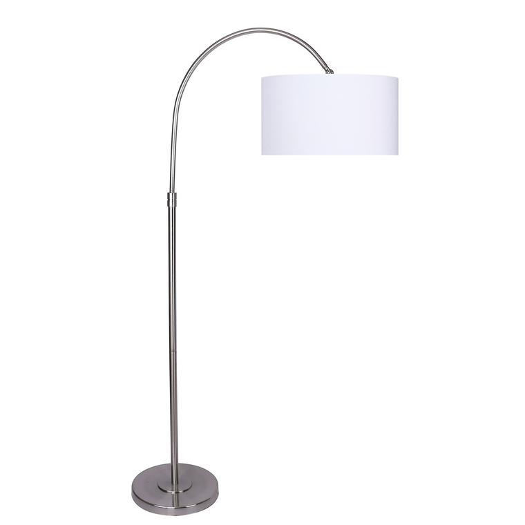 nickel floor lamp