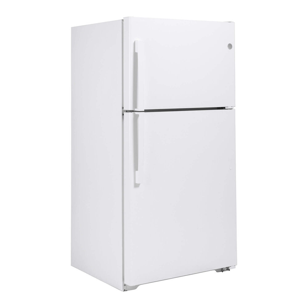 Rent to Own GE Appliances 22 cu. ft. Top Mount Refrigerator White at