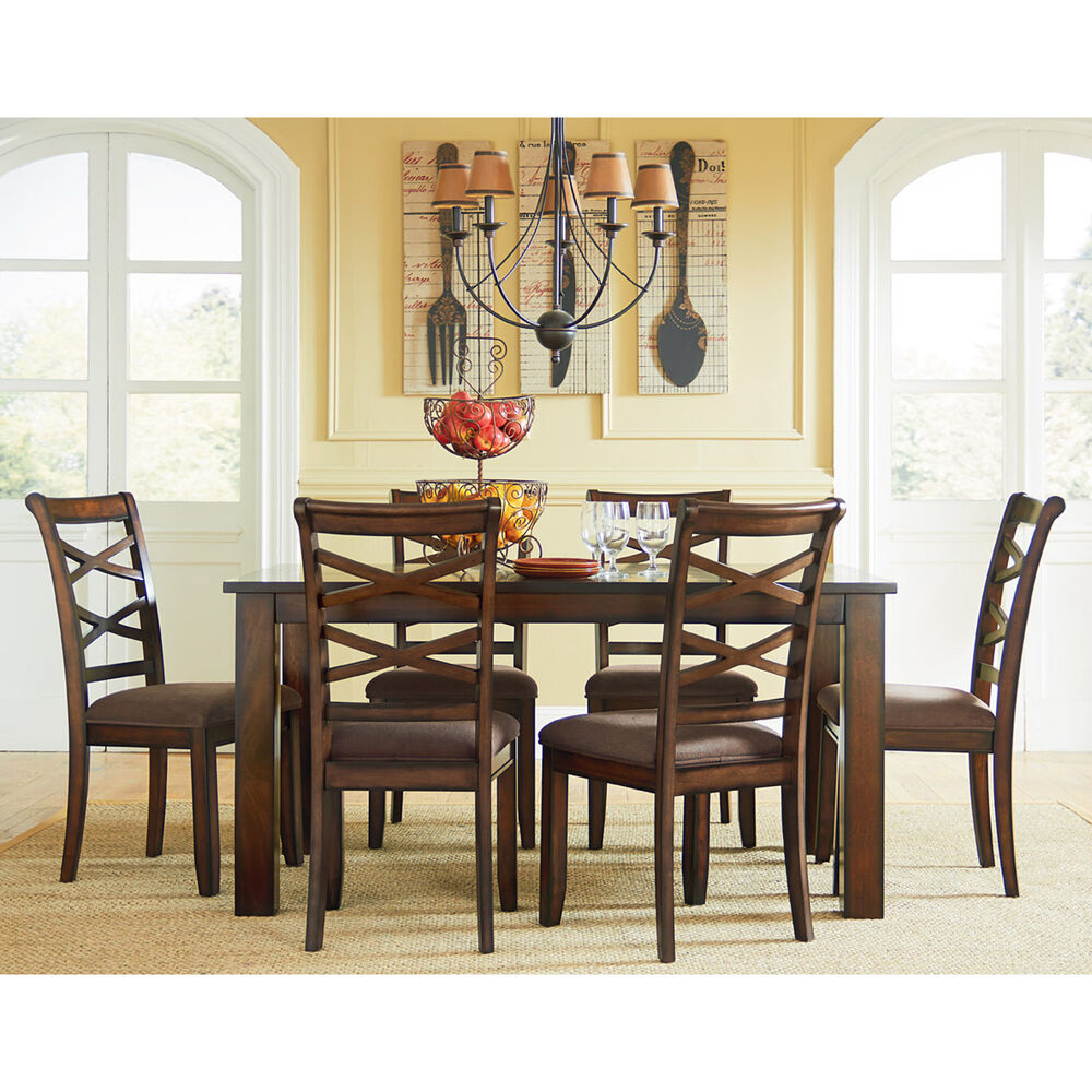 Rent To Own Standard 7 Piece Redondo Dining Room Collection At Aaron S Today