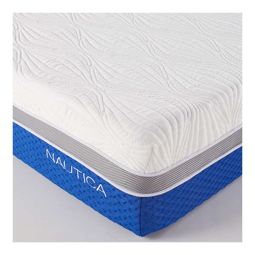 Rent to Own Nautica 10" Tight Top Medium Full Gel Memory Foam Boxed Mattress w/ Protector at