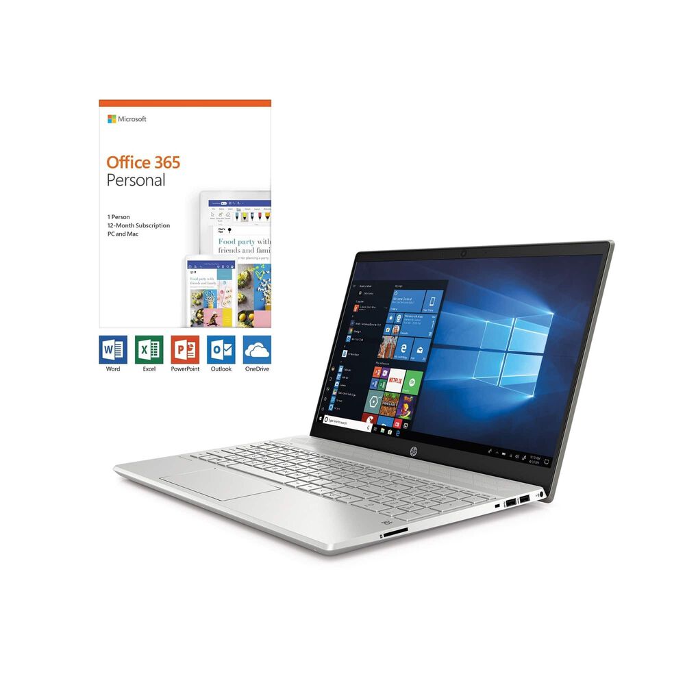 Rent To Own Hp 15 Pavilion Laptop With Amd Ryzen 5 Cpu Plus Microsoft Office 365 Personal And Total Defense Internet Security At ron S Today