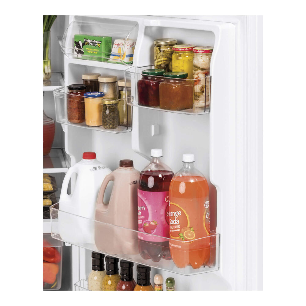 Rent To Own Ge Appliances 22 Cu Ft Top Mount Refrigerator Black At Aaron S Today