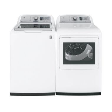 Rent To Own Ge Appliances 5 0 Cu Ft He Top Load Washer 7 4 Cu Ft Electric Steam Dryer At Aaron S Today