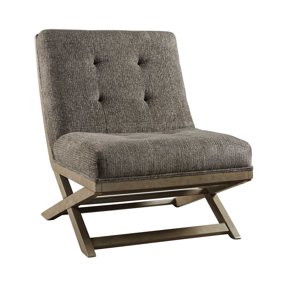 Rent to Own Ashley Sidewinder Accent Chair - Taupe at ...
