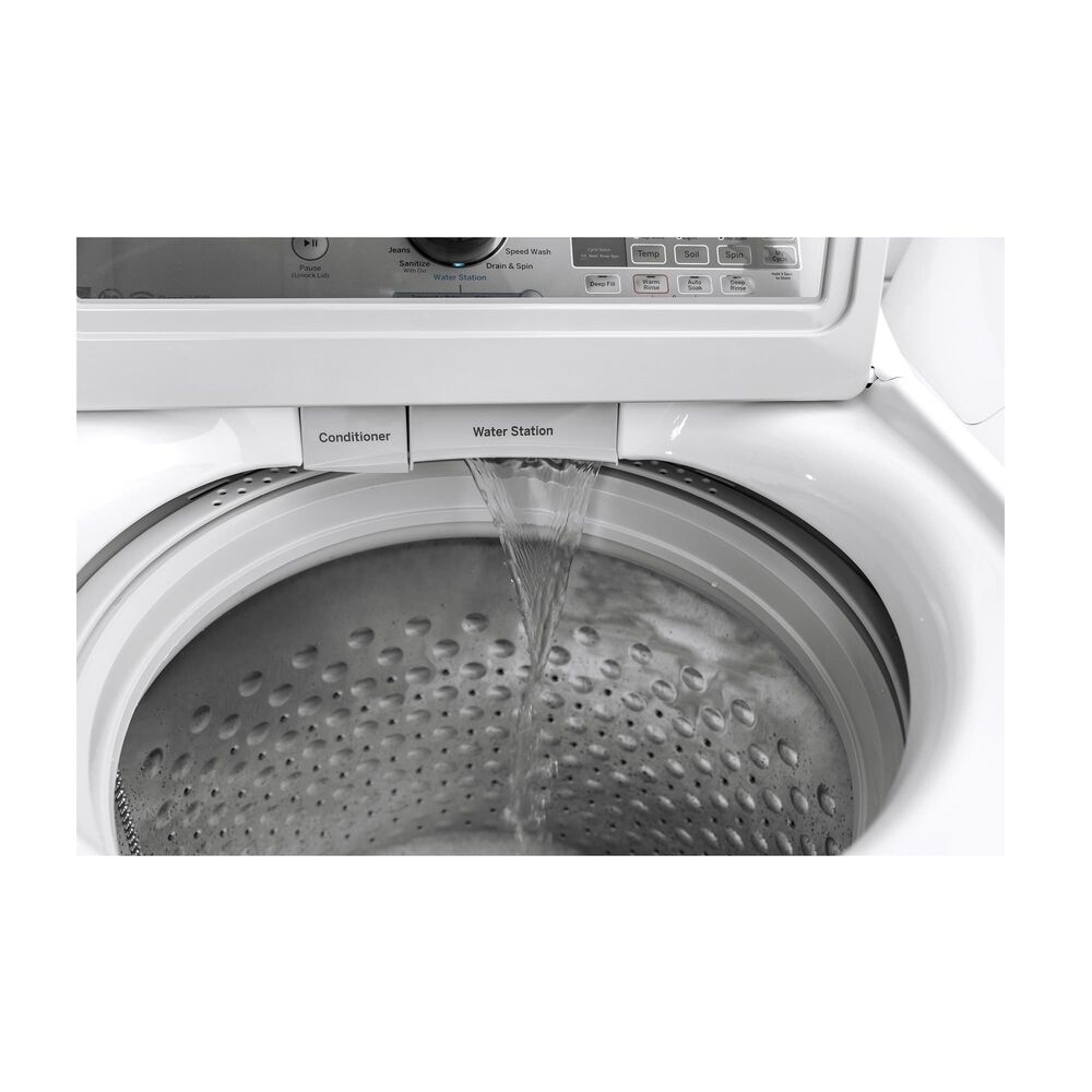 Rent To Own Ge Appliances 5 0 Cu Ft He Top Load Washer 7 4 Cu Ft Electric Steam Dryer At Aaron S Today