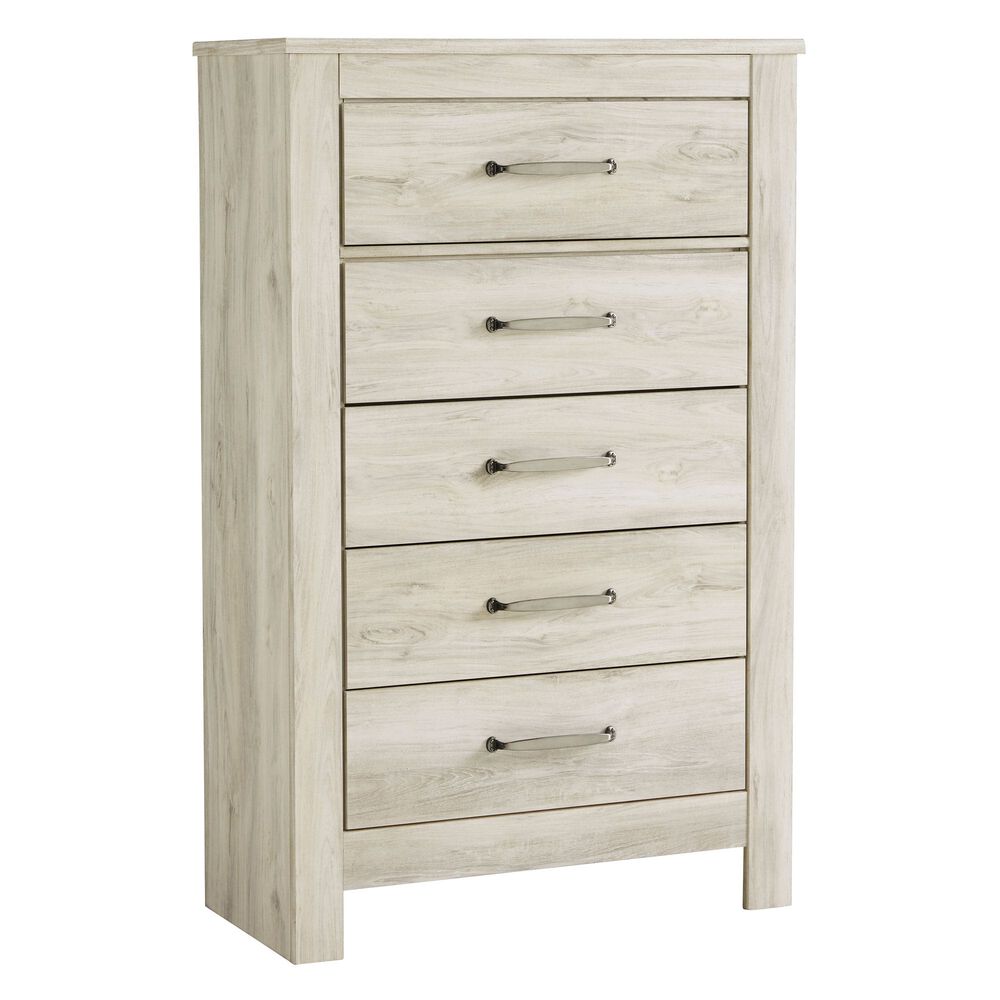 7 Piece Bellaby Whitewash Queen Bedroom Collection