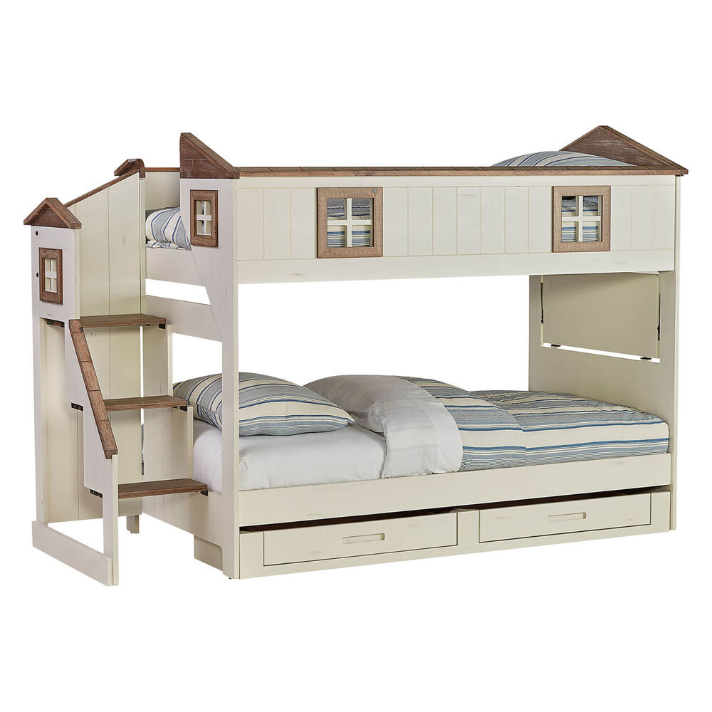 Rent To Own Oak Furniture West Home Sweet Home Twin Over