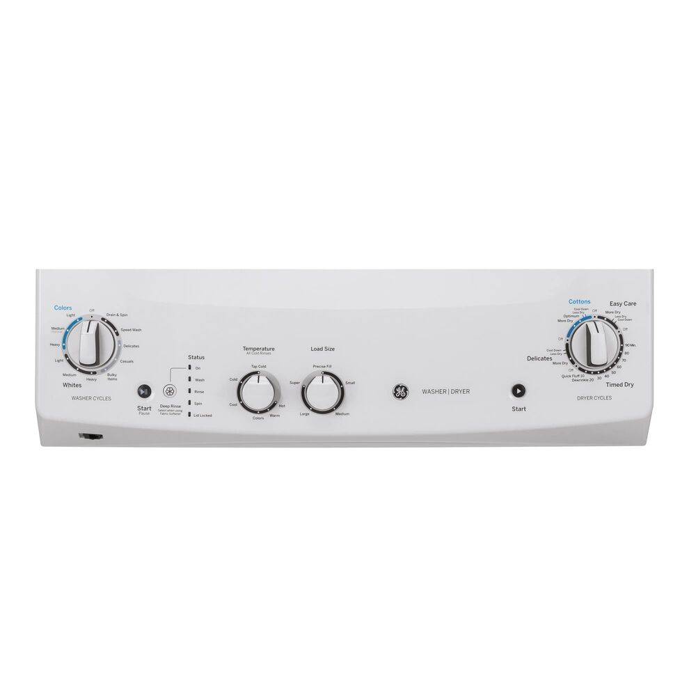 Rent To Own Ge Appliances 27 Spacemaker 3 8 Cu Ft Top Load Washer 5 9 Cu Ft Gas Dryer At Aaron S Today