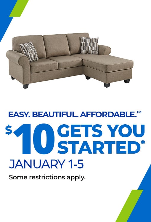 Aarons sectional sofas