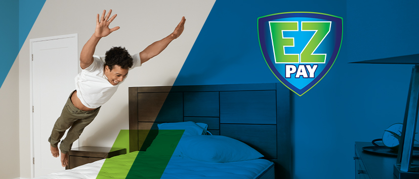 Never worry about missing a payment with EZPay*